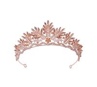 Bydezcon Diadèmes en cristal pour femmes Tiares Princesse Reine Couronnes Filles Mariée Tiaras Anniversaire Fête