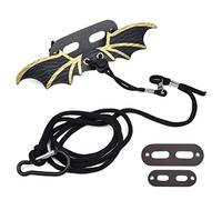 Bydezcon Laisse de lézard cool réglable avec ailes - Ceinture de traction pour animaux de compagnie - Harnais de traction pour animaux de petite et moyenne taille S/pour M/L