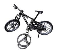 Bydezcon Porte-clés pour femme, porte-clés de vélo portable compact et durable, accessoire de décoration pour vélo E, Noir