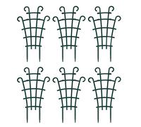 Bydezcon Treillis de jardin pour plantes grimpantes en plein air inoxydable robuste treillis de jardin antirouille support de légumes