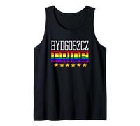 Bydgoszcz Pride Pologne Gay Lesbian Queer LGBT Drapeau Arc-en-Ciel Débardeur