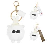 BydGxy Porte-clés pour gloss à lèvres et crème pour les mains, compatible avec chapstick et baume à lèvres Summer Friday, accessoire portable mignon
