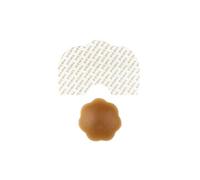Bye Bra - 3 paires de remonte poitrine avec cache tétons en silicone A-C Brown