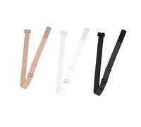 Bye Bra Bretelles De Soutien-Gorge Lombaires Avec 2 Crochets, Abaisse Votre Soutien-Gorge De 10 Cm, Convient Aux Soutiens-Gorge À 2 Et 3 Crochets, 3 Couleurs/Paquet