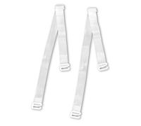 Bye Bra Bretelles De Soutien-Gorge Transparentes, Bretelles De Soutien-Gorge, Bretelles De Soutien-Gorge en Silicone, Réglable, Durable, Souple, Accessoire De Soutien-Gorge, 10 Mm