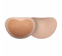 Bye Bra Coussinets De Soutien-Gorge Adhésifs, Coussinets De Bikini, Demi Coussinets Push-Up, Coussinets De Soutien-Gorge Amovibles, Inserts Adhésifs De Soutien-Gorge, Aspect Amélioré, Beige