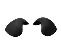 Bye Bra Epaulettes pour Femmes Ultra-Douces, Anti-derapantes, Invisibles, Réutilisables, Comfortables, Taille Unique, 1 Paire par Paquet, Noir