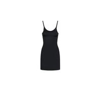Bye Bra Robe Sculptante, Amincissante et Gainante, soutenant légèrement Le Ventre, sous-vêtement sans Coutures, Robe Caraco Moulante avec Bretelles Ajustables, Beige et Noire, S-XL (Noir, XXL)