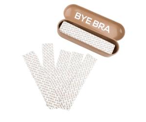Bye Bra Ruban Adhésif, Ruban À La Mode, Ruban Adhésif Transparent, Ruban Adhésif Double Face Avec Étui Compact Rose, Taille Unique, Paquet De 30