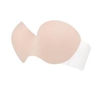 Bye Bra Soutien-gorge glamour, soutien-gorge adhésif, soutien-gorge sans couture et dos nu, bonnet moulé et armature, jusqu'à bonnet H, beige/noir, beige, Bonnet C