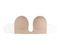 Soutien-Gorge Adhesif - Réutilisable Dos Nu sans Bretelles - Taille: B, Couleur: Neutre