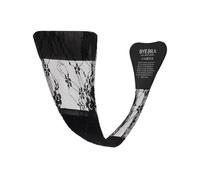 Bye Bra String Adhésif, C Chaîne Lanière, sans Couture, Imperceptible, avec Finition en Dentelle Douce, Réutilisable Jusqu'À 50 Fois, en Noir, Taille Unique