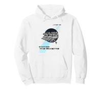 Bye Bye Baby I'm So Much Better Without You (Graphique pour Femmes) Sweat à Capuche
