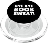 Bye Bye Boob Sweat! Réduction de la Poitrine Amusante PopSockets PopGrip pour MagSafe
