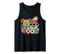 Bye Bye School Hello Pool Shirt Enfants Dernier Jour d’école Débardeur
