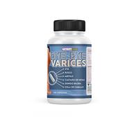 Bye Bye Varices | Élimine les varices | Combat les symptômes des jambes fatiguées | Améliore le flux sanguin et active la circulation | 100 gélules