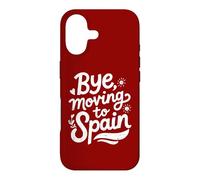 Bye, Déménagement en Espagne Coque pour iPhone 17