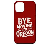Bye, Déménagement en Oregon Coque pour iPhone 12/12 Pro