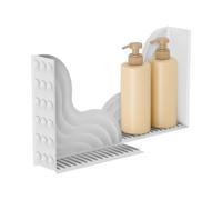 Byeaon Blocage d'eau de douche - Garde le sol sec sans adhésif, protection d'angle de - pour salle de bain, cuisine, , dortoir, propriétaires, locataires, parents occupés