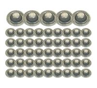 Byeaon Capuchons Pour Vis De Toiture Métallique | 50 Pièces De Toiture - Capuchon Étanche Pour Vis De,Pour Propriétaire Couvreur Agriculteur Garage Carport Abri Atelier Grange Pergola Clôture