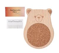 Byeaon Coussin À Épingles Porte-Épingles en Bois pour Couture