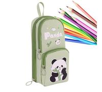 Byeaon Cute Pencil Case | Capybara Pen Holder | Panda Pencil Organizer | Aesthetic Pen Holder | Pencil Organizer Pouch | Stationery Storage Case | 6-Layer Pencil Case for Stationery