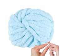Byeaon Fil chenille épais | Fil chenille doux de 25 m | Fournitures de tissage et de crochet pour écharpes, vêtements de bébé, jetées, oreillers, paniers, animaux de compagnie, fabrication de
