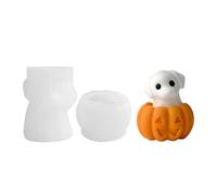 Byeaon Formes À Bougies En Silicone Halloween | Moule à bougie DIY | Moule À Béton Créatif | pour les artistes, les professeurs d'art, les amateurs, les amateurs d'artisanat, le plâtre de ciment, la