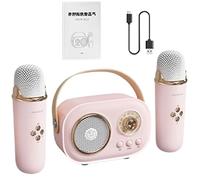 Byeaon Karaoke Machine, Portable, Singing Speaker, Compact Karaoke Speaker, All-in- Karaoke System, Portable and Ideal for All Smartphones, Birthday, Home Party