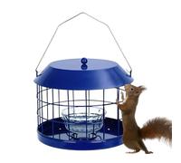 Byeaon Mangeoires à oiseaux anti-écureuils - Récipient alimentaire en cage pour décoration de jardin | Mangeoire à oiseaux anti-écureuils | pour jardin, jardin, terrasse, pelouse, fenêtre, balcon