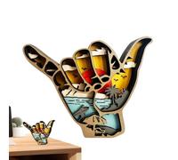 Byeaon Modern Finger Sculpture | Finger Gesture Decor | Sculpture Craft | Home Accent Sculpture | Finger Sculpture Decor | Modern Finger Sculpture Home, Cafe, Restaurant, Kitchen