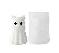 Byeaon Moule Halloween pour Fabriquer des Bougies | Fournitures Coulée DIY | Moule À Plâtre DIY | Pour Débutants Professeurs D'Art Amateurs Passionnés De Loisirs Créatifs Maison Événements Atelier Et