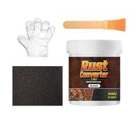 Byeaon Peinture Antirouille Métal | 300 g Résistant Haute Température - Peinture De Conversion Rouille Auto,Pour Clôture Extérieure Camping-Car Remorque Portail Rambarde Châssis Véhicule Pont Bateau