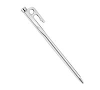 Byeaon Piquets de Tente pour Camping - Résistant à l'usure et Portable - Polyvalent | Crochet Portatif, Pointes Conviviales, Accessoires De Tente pour Aménagement Paysager Et Sécurisation des