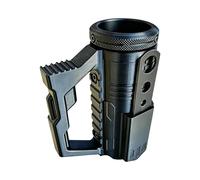 Byeaon Porte-bières pour Canettes, Poignée Antidérapante, 12 Oz, Porte-canettes Täcticäl Assault, Porte-Boisson Portable, Utilisation Polyvalente, pour Voyages en Plein Air, Fêtes sur La Plage, V