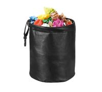 Byeaon Poubelle de Voiture - Seau À Déchets Auto 3.4L - Porte-Parapluies Auto,pour Berlines Camping-Cars Camions Conducteurs Trajets Quotidiens Scolaires Longs Trajets Vacances Camping