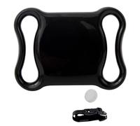 byepica Collier de localisation en temps réel, mini traqueur ABS, fonction GPS, compatible iOS/Android, taille compacte