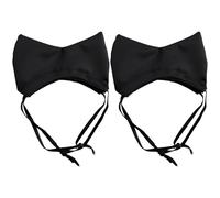 byepica Lot de 2 bonnets de toilettage imperméables réglables avec protection auditive pour animaux de compagnie de petite et moyenne taille