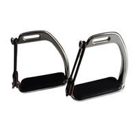 byepica Lot de 2 étriers en acier au carbone pour selle de chevalet anti-enchevêtrement pour débutants