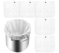 byepica Lot de 5 grands sacs d'infusion réutilisables en maille 66 x 55 cm avec cordon de serrage réglable pour infuser du lait de soja, du cidre, etc