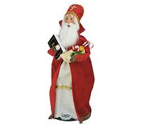 Byers' Choice Figurine Saint Nicolas Caroler #ZEMP70X de la Collection Holiday Traditions