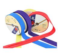 BYETSA 7411 - Biais polyester et coton - 120 couleurs - Rouleau de 25 mètres 26#