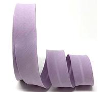 Byetsa Lilas 30 mm en polycoton Biais sur un rouleau de 25 m