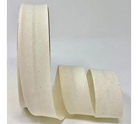 Byetsa Pearl 30 mm Polycoton Biais sur un rouleau de 25 m