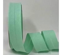 Byetsa Rouleau de 25 m de biais en polycoton vert printemps 30 mm