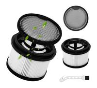 Byfoyif Kit de Filtre Rechange Aspirateur, 2 Filtres Hepa + 2 Filtres à Mailles + Brosse de Nettoyage, Compatible avec Dreame Z10/ T10/ T20/ T20Pro/ T30/T30Neo/R10/ R10Pro/R20 Station et Xiaomi G9/G10