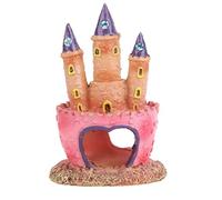 BYFRI 1pc Cartoon Résine Château Aquariums Poissons Paysage Réservoir Décorations Ornements pour Les Poissons Fournitures Animaux Aquatiques