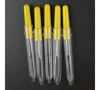 BYFRI 5pieces Seam Ripper Point avec Unpicker Poignée en Plastique Couverture pour Les Coutures, Les Poches, Aiguille Artisanat