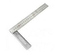 BYFRI 90 ° Équerre 30cm / 1mm Ingénieurs Bois Outil De Mesure en Métal en Acier À Angle Droit Souverain