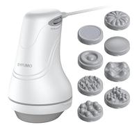 BYFUMO Masseur de cellulite, machine de sculpture du corps, masseur de drainage lymphatique, masseur de dos électrique portable - Blanc